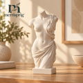merrisprig Ivory Draped Female Torso Sculpture