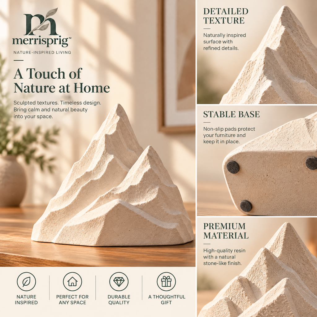 merrisprig Ivory Mountain Range Sculpture