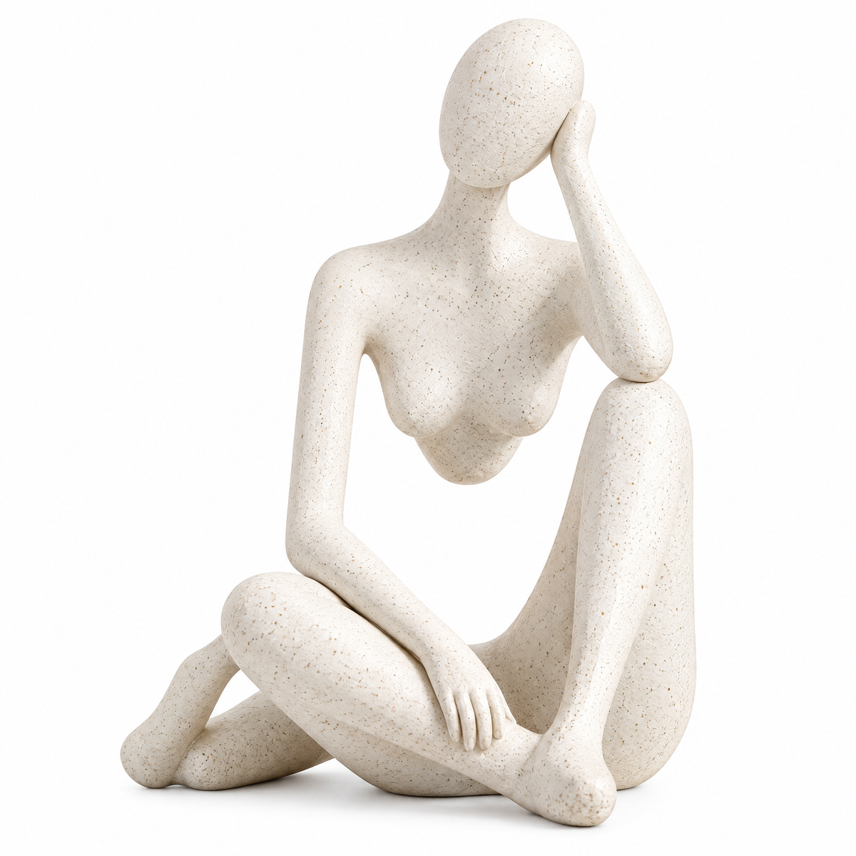 merrisprig Abstract Seated Woman Sculpture