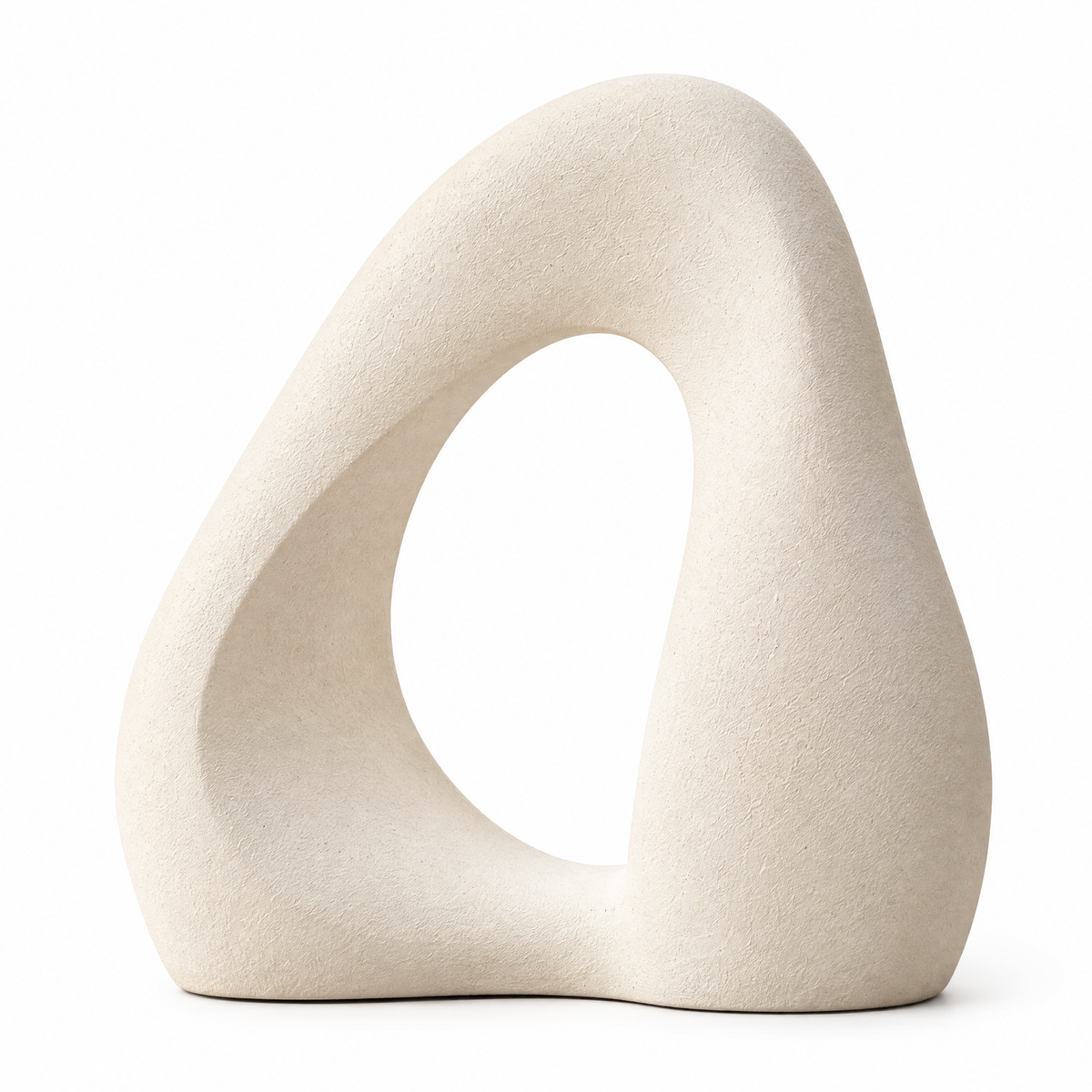 merrisprig Ivory Organic Loop Sculpture