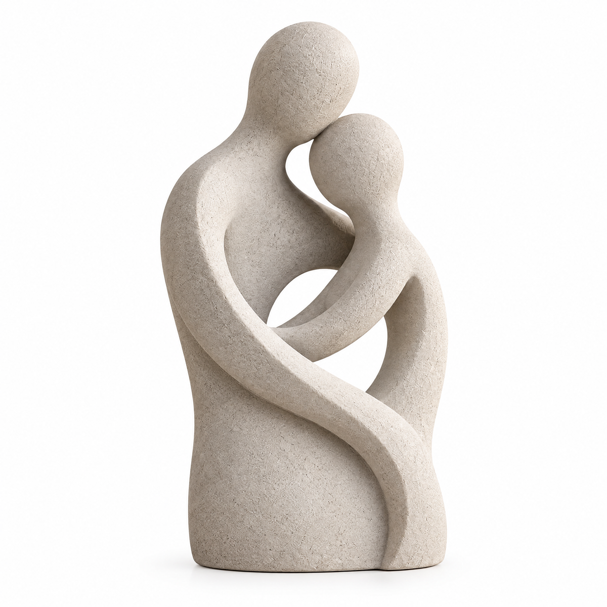 merrisprig Ivory Abstract Embrace Sculpture